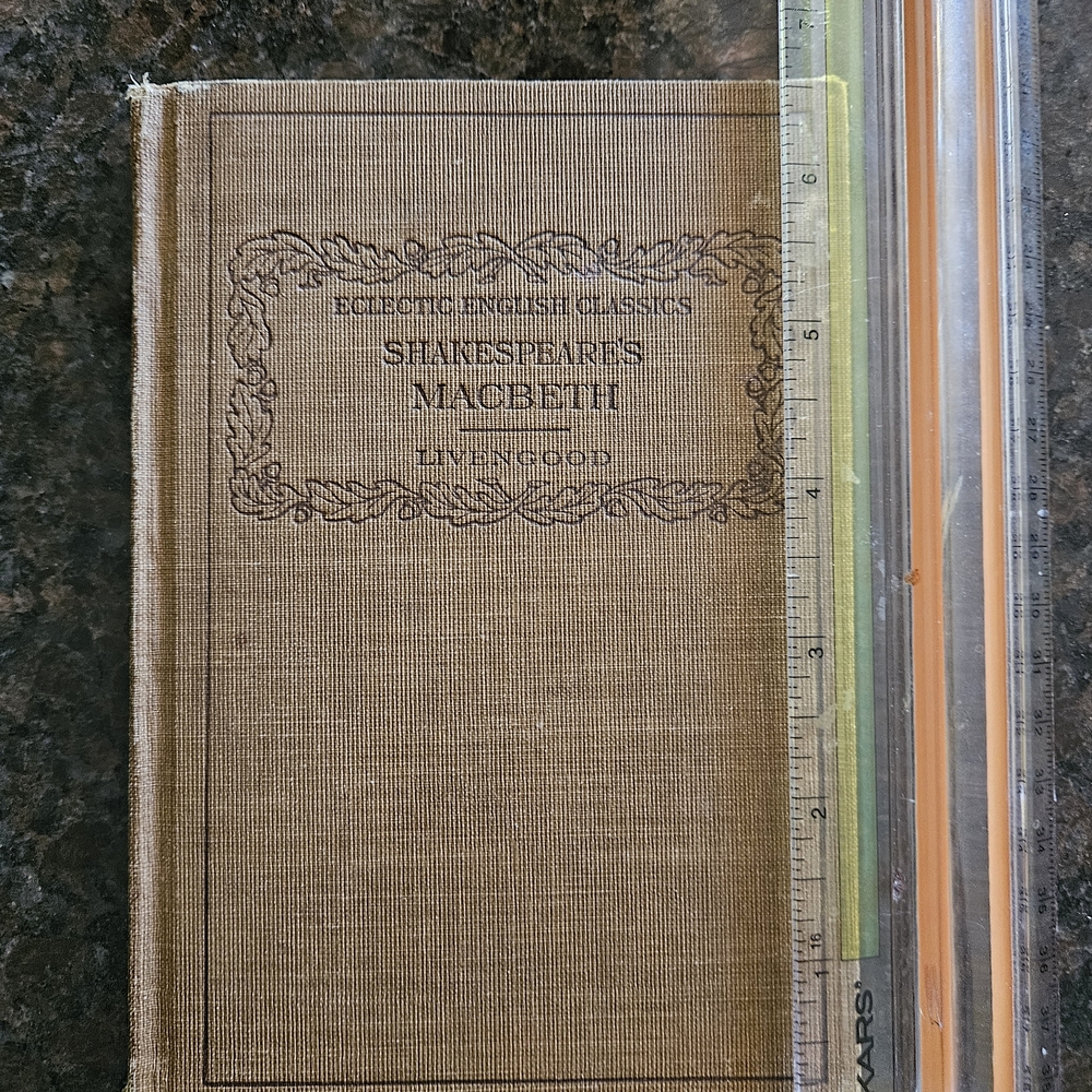 Vintage Shakespeare's Macbeth Book